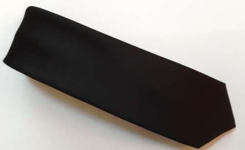 BLACK MENS TIE WITH SHEEN