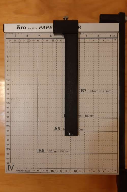ARO 8014 Paper Trimmer / Guilotine
