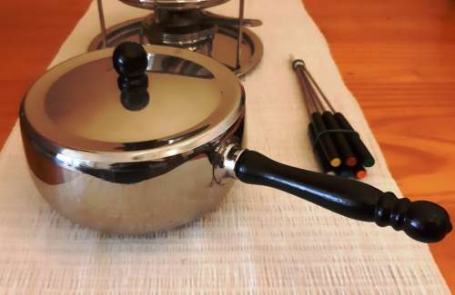 COMPLETE EXTENDED FONDUE SET