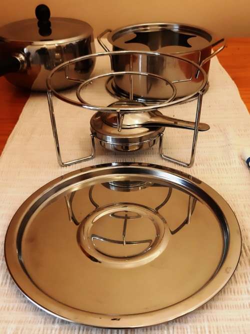 COMPLETE EXTENDED FONDUE SET