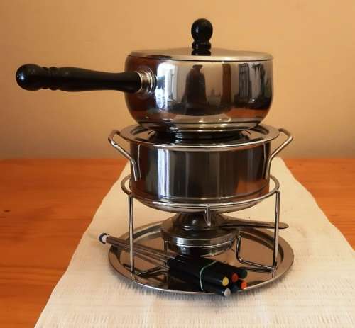COMPLETE EXTENDED FONDUE SET
