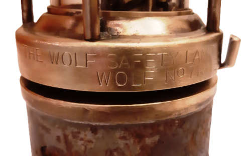 VICTOR KENT WOLF SAFETY LAMP