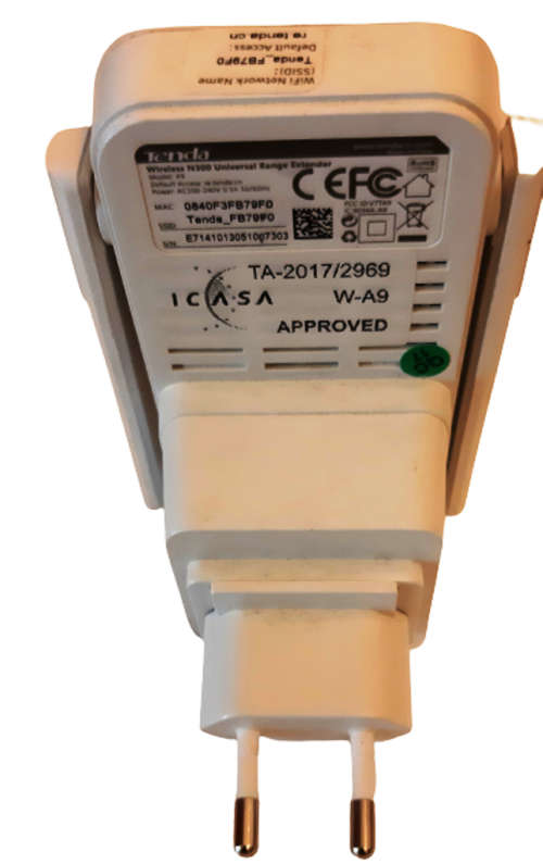 TENDA WIRELESS N300 UNIVERSAL RANGE EXTENDER - Model A9
