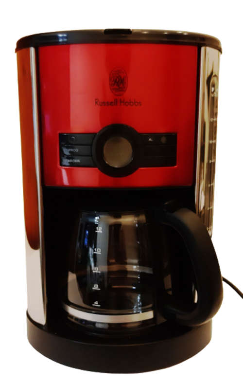 RUSSEL HOBBS DESIRE RED COFFEE MAKER ~ MODEL 18591