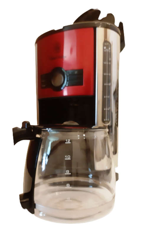 RUSSEL HOBBS DESIRE RED COFFEE MAKER ~ MODEL 18591