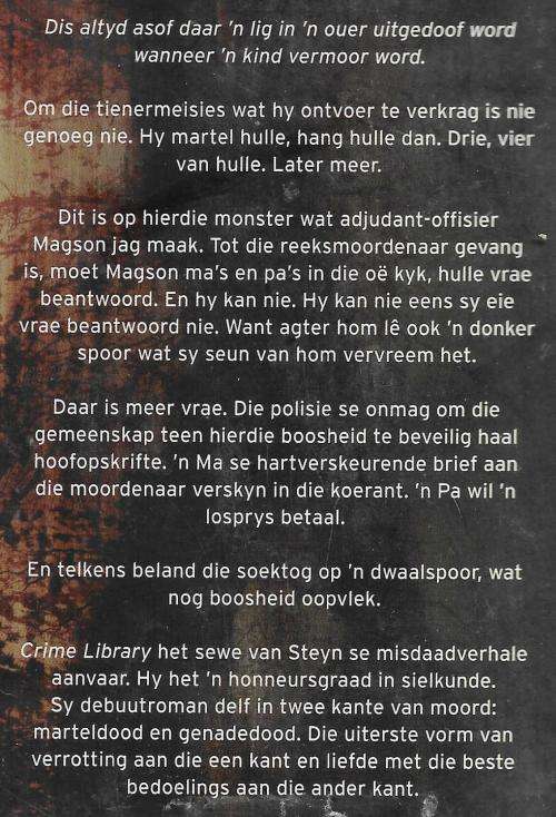 DONKER SPOOR [PAPERBACK] ~ MARTIN STEYN