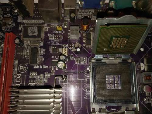 PC MOTHERBOARD FOR DESKTOP - ELITEGROUP ECS G31T-M REV: 1.0 15-V39-011002 DUAL DDR2 800 [ENHANCED ED