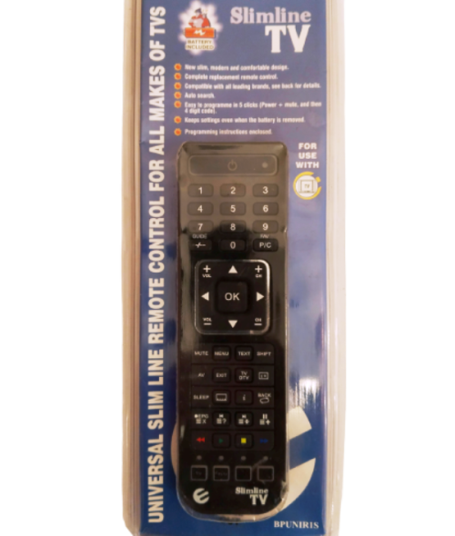 UNIVERSAL SLIMLINE TV REMOTE