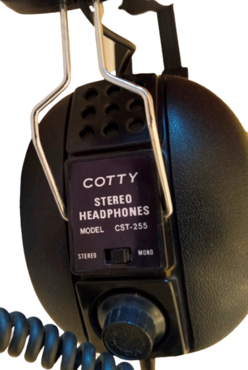 COTTY STEREO HEADPHONES MODEL CST-255 [ast OF 62]