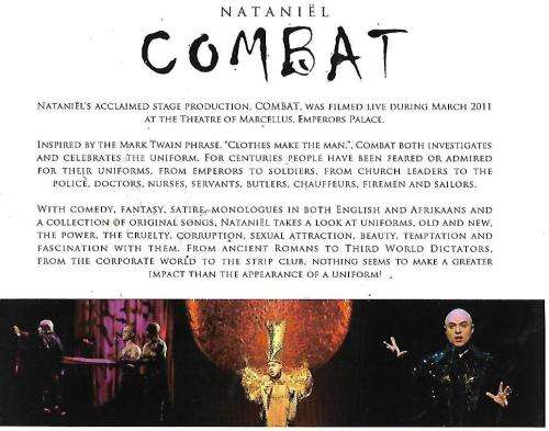 NATANIËL ~ COMBAT ~ LIVE AT EMPERORS PALACE [DVD]