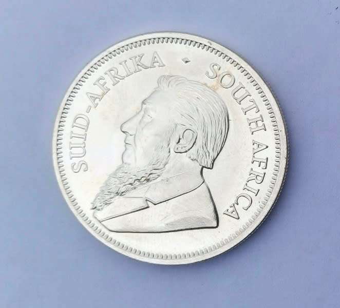 2021 SILVER KRUGER RAND SILVER BULLION ~ 1 Oz FINE SILVER