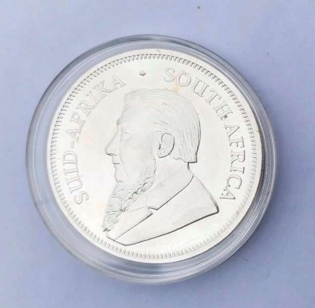 2021 SILVER KRUGER RAND SILVER BULLION ~ 1 Oz FINE SILVER