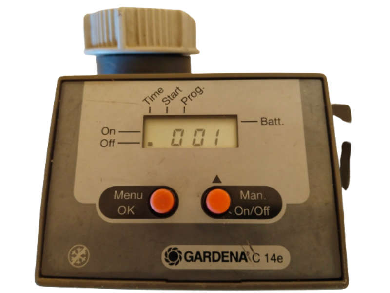 GARDENA WATER COMPUTER C14e AND RAIN SENSOR