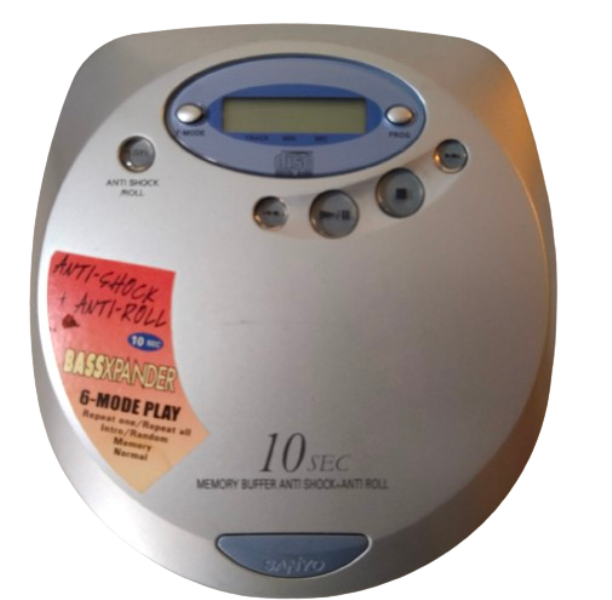 SANYO COMPACT DISC PLAYER [MODEL: CDP-1300CR] WITH ACCESSORIES