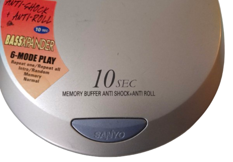 SANYO COMPACT DISC PLAYER [MODEL: CDP-1300CR] WITH ACCESSORIES