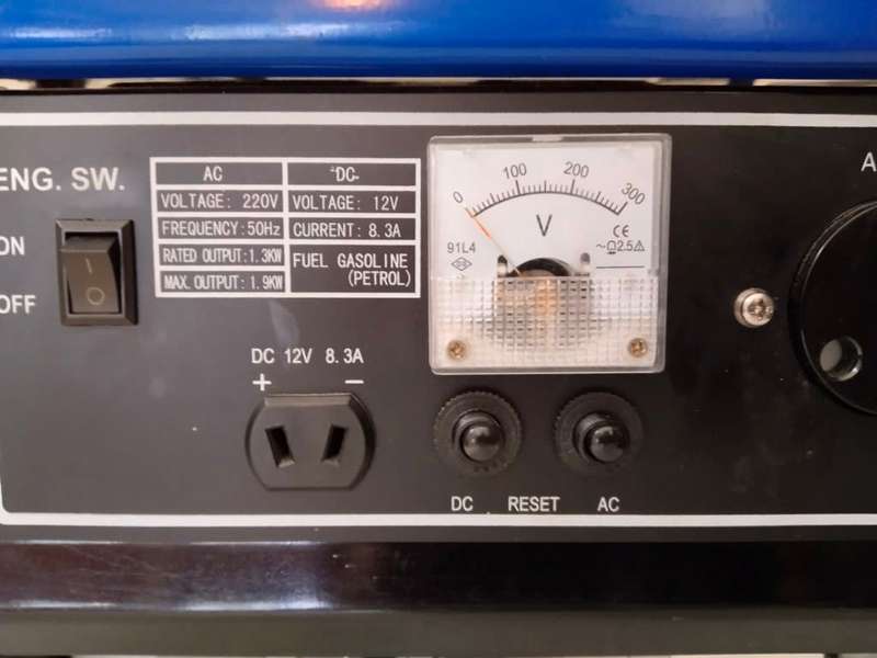 OMEGA POWERD GENERATOR OP-1900DC  4-STROKE  1.9KW