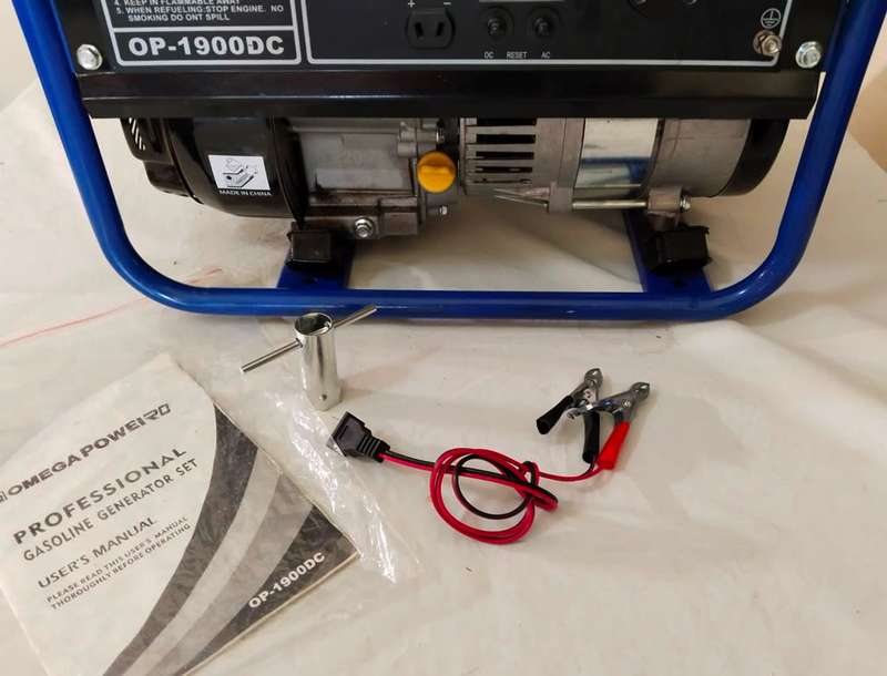 OMEGA POWERD GENERATOR OP-1900DC  4-STROKE  1.9KW