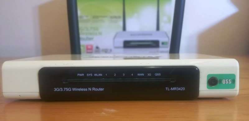 TP LINK 3G/3.75G WIRELESS N ROUTER ~ MODEL TL-MR3420