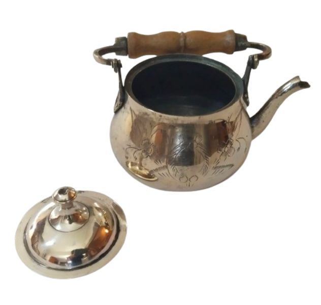 BRASS TEAPOT ~ SMALL DECORATION DISPLAY ORNAMENT