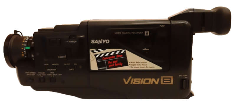 SANYO 8mm CAMCORDER  MODEL: VM-D3P