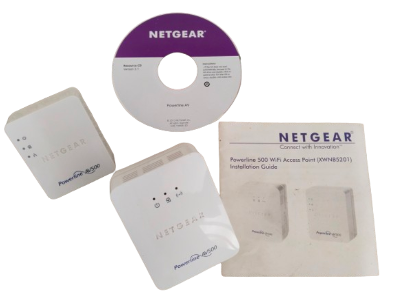 NETGEAR POWERLINE 500 +WIFI KIT AV500