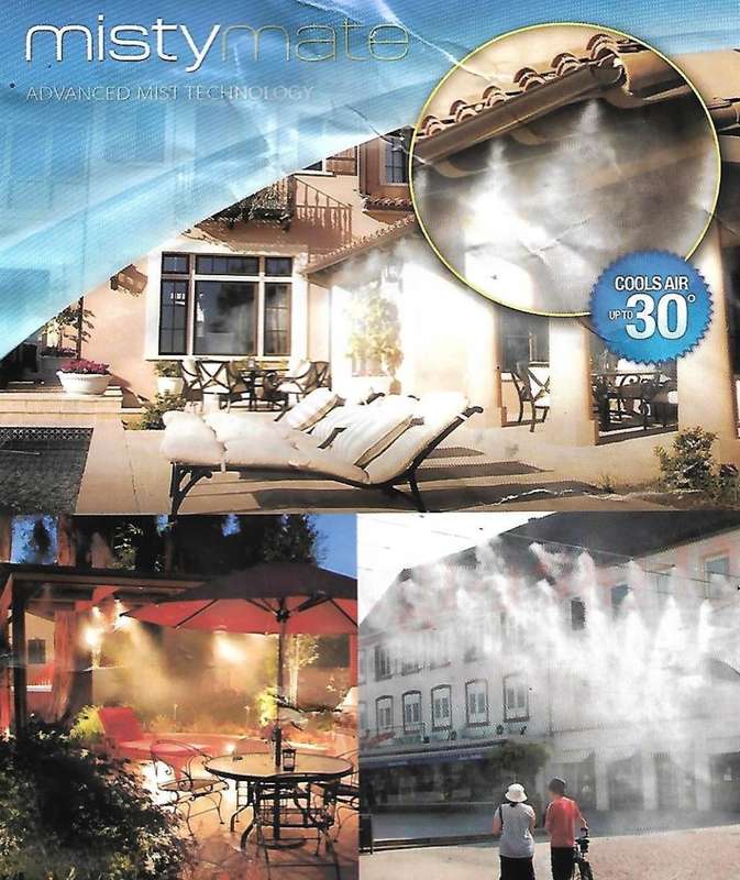 MISTY-MATE PATIO MIST COOLING IRRIGATION KIT
