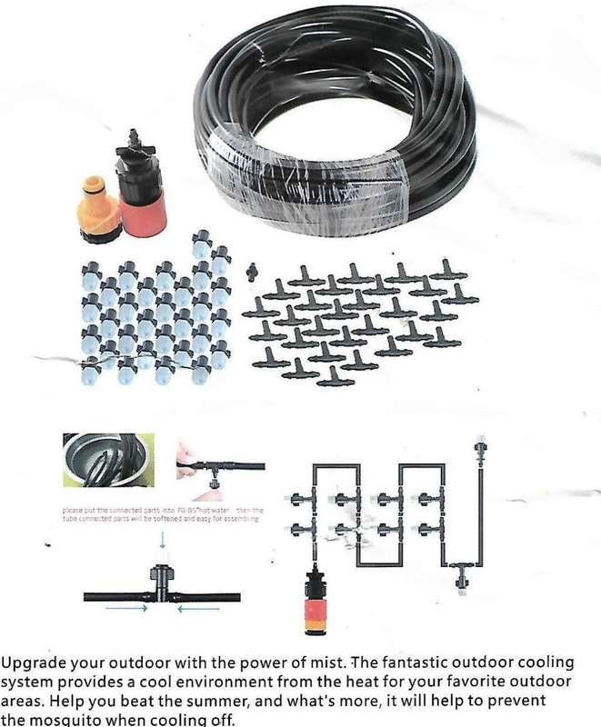 MISTY-MATE PATIO MIST COOLING IRRIGATION KIT