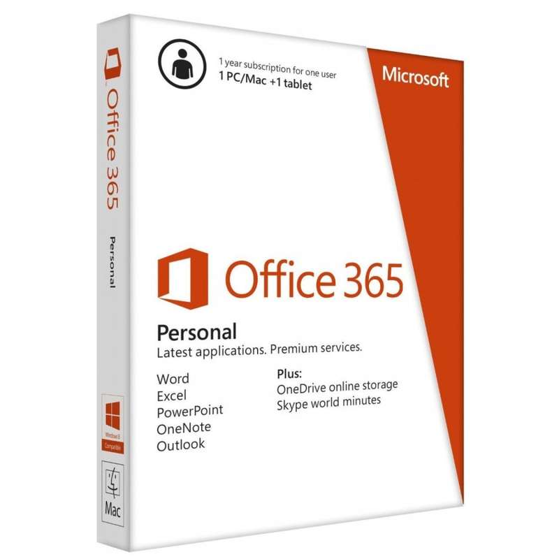 Microsoft Office 365 Personal Subscription