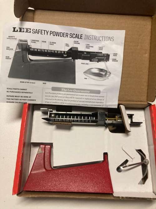 Lee reloading scale