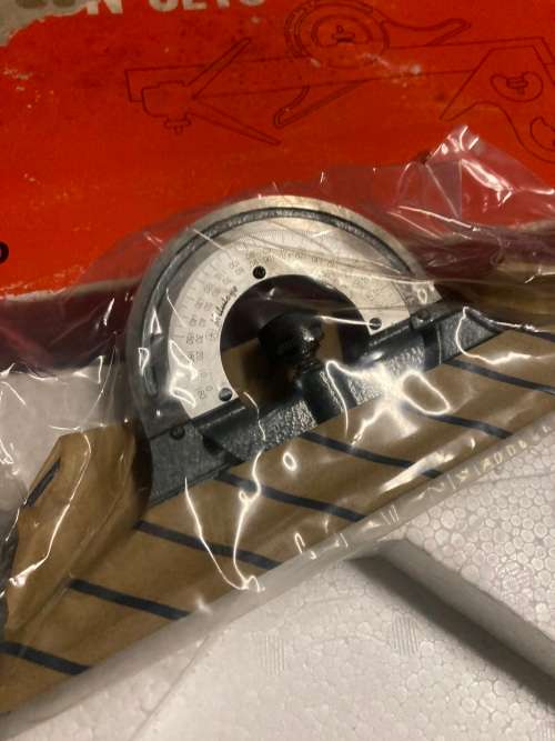 Mitutoyo combination protractor set