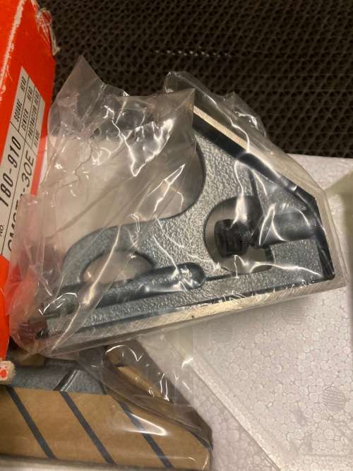 Mitutoyo combination protractor set