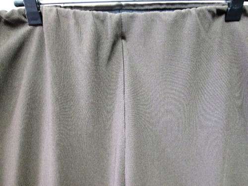Stretch Ribbed Brown Pants - Size XL (Waist 72-94cm; Hip 110+cm)