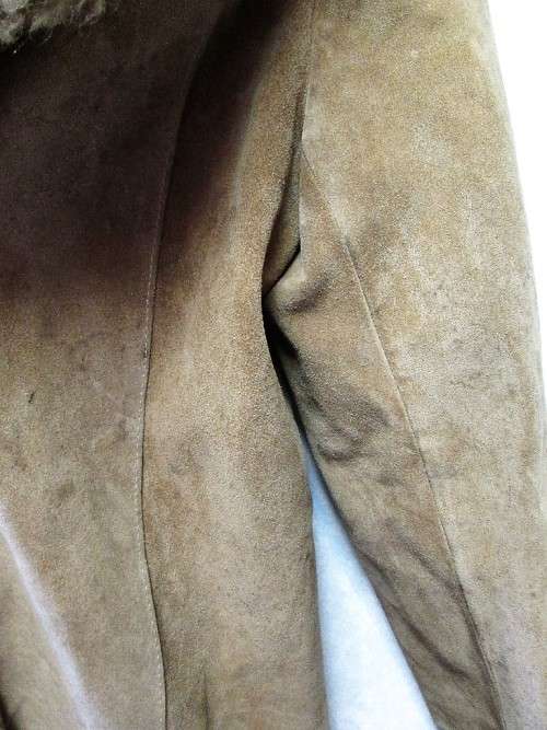 Stunning c1970's Vintage Tan Leather Jacket - Size 42 (Chest 107cm)