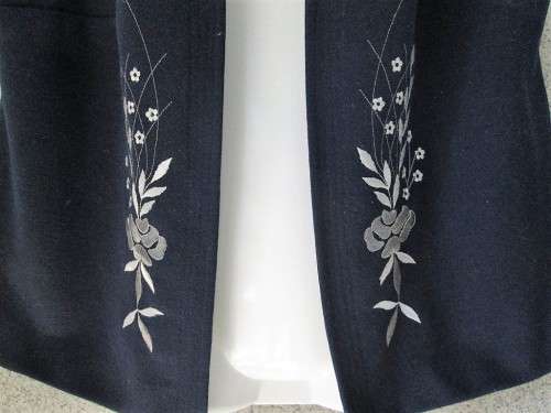 Vintage Navy Waistcoat - Size 40