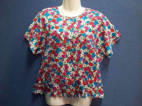 Vintage Lightweight Floral Patterned Shirt - Size 38 * Quality Brand