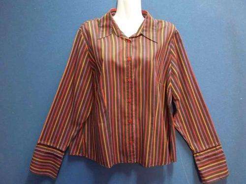 Stripy Shirt (Polycotton) - Size 38 * Quality Brand