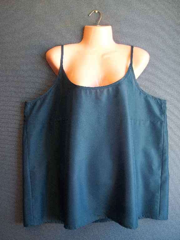 Teal Polyester Camisole - Chest 134cm