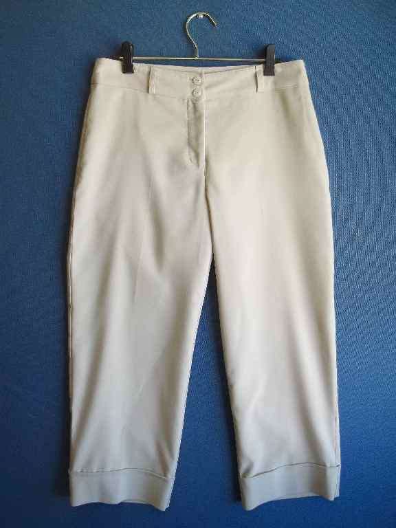 Stretch Stone Three Quarter Pants - Size 38 (Waist 80, Hip 100cm) * Quality Brand