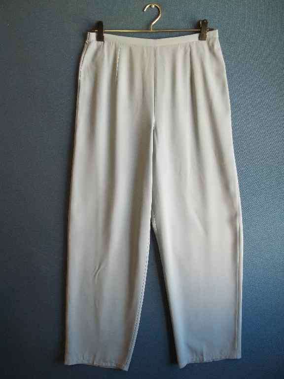 Grey Polyester Pants - Size 38 (Elasticated Waist) * Quality Brand