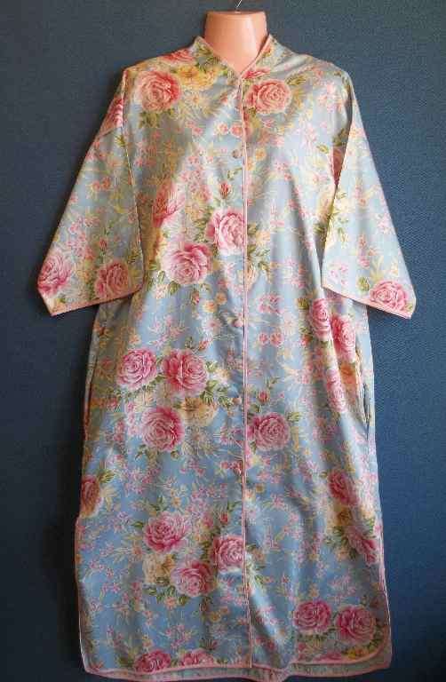 100% Cotton Vintage Floral Night Gown - Size 42 * Quality