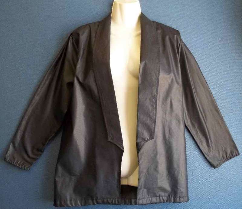 Vintage 1980's Black Jacket - Size 34