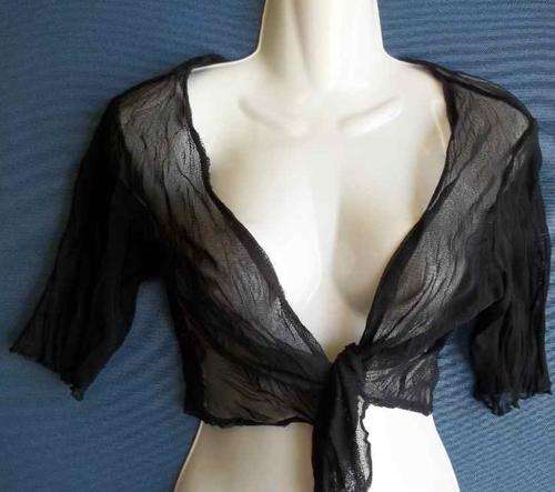 Black Netting Jacket - Size M
