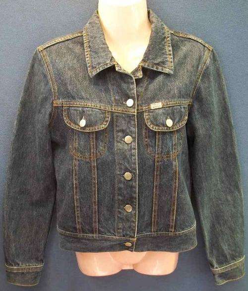 Miss Sixty Vintage Look Denim Jacket - Size M/34 (Chest 87cm)