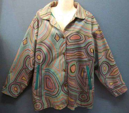 Vintage Desert Designs, Australia Corduroy Lined Warm Jacket - Size L