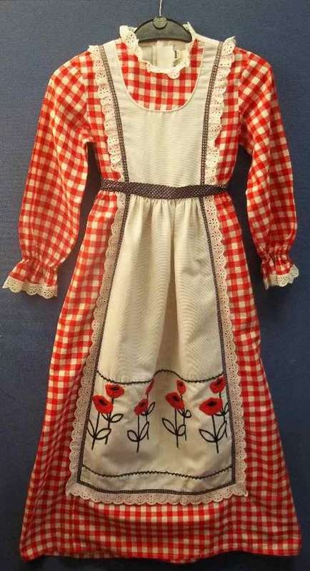Vintage Girl's Dress - Chest 74cm, Waist 52cm