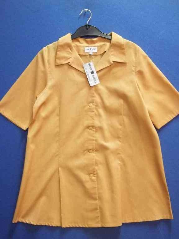 Brown/Orange Maternity Shirt - Size 32