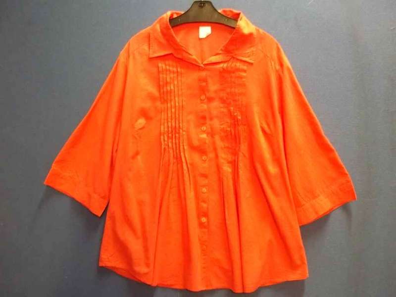 100% Cotton Coral Shirt - Size 42 * Quality Brand