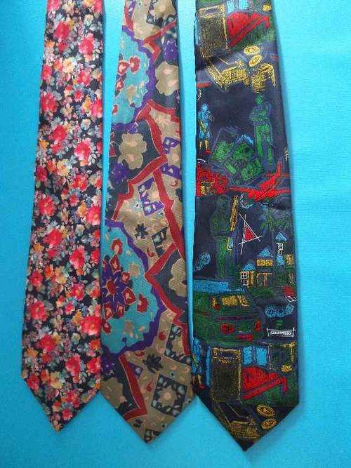 3X Patterned Ties