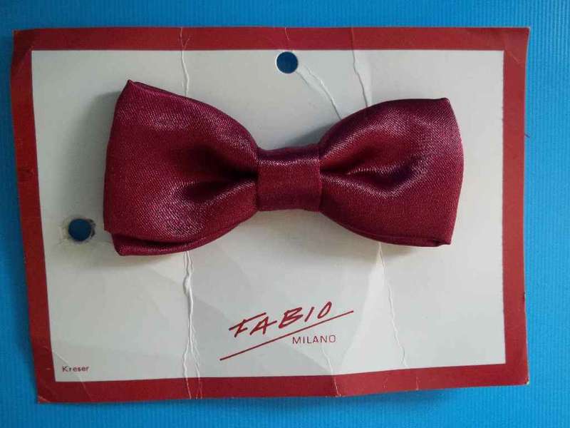 Maroon Bow Tie
