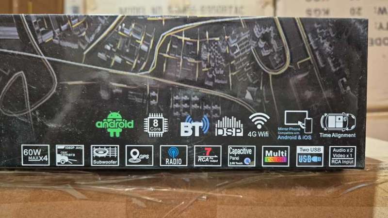Starsound SS-AN-8859BTAC Android Auto and Apple CarPlay radio